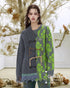 Patchwork Toggle Sweater